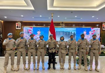 Delapan Personel Polda NTT Siap Emban Misi Perdamaian PBB dalam FPU 8 MINUSCA di Afrika Tengah.